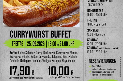 Currywurst Buffet